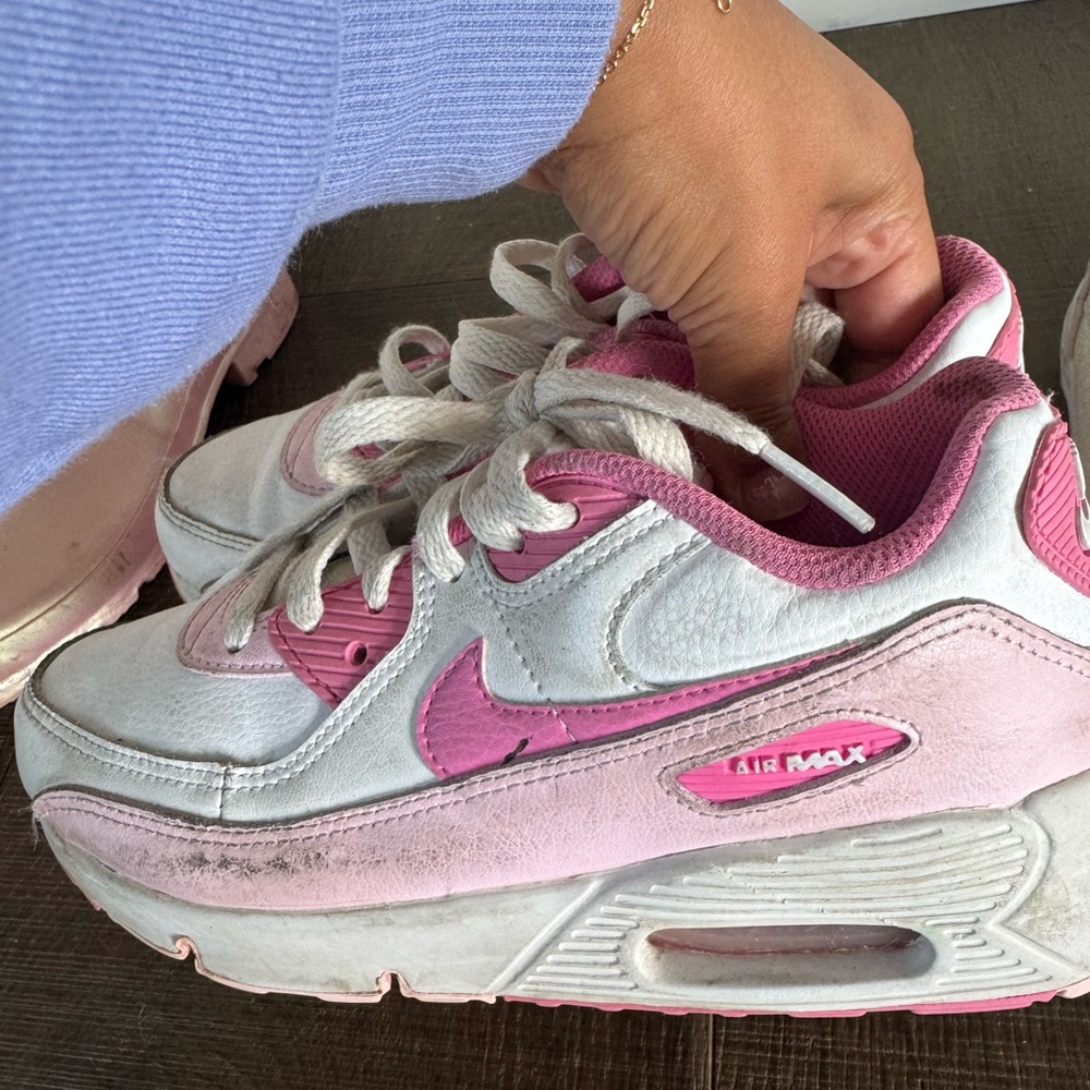 Nike Kids Sneakers Pink and White